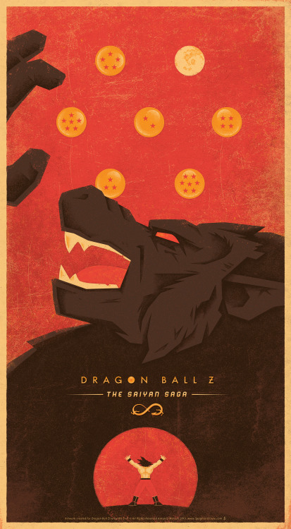 spaghetti-pirate:  Here my submission for Dragon Ball Zine.  So much fun doing this. 