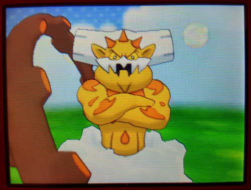 Shiny Landorus in AlphaSapphire after 1961 SRs.And this is the last shiny I needed to complete my sh