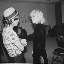 o-v-n-i-s:  Iggy Pop and Deborah Harry from