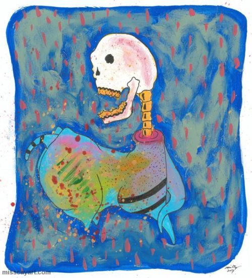 whatjanesaw:Miss Cayhttps://www.facebook.com/misscaytheartist/