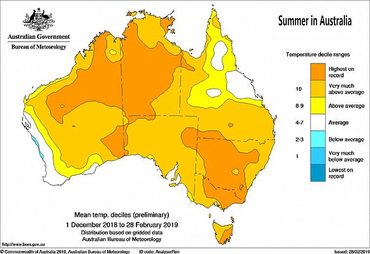 mapsontheweb:  Australia has just had its hottest ever summer.  🔥🔥🔥