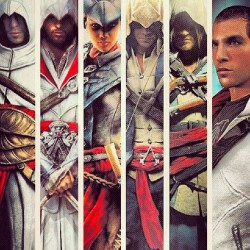 assassinscreedes:  #goodnight :)! #assassinscreed #ac #assassins #connorkenway  #ezioauditore #desmondmiles #edwardkenway #altair #aveline