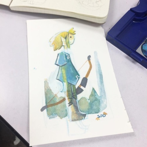 #breathofthewild #watercolor #sketch #art #art