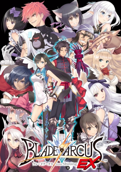 kuuderemoe:  Sega has released screenshots for Blade Arcus from Shining EX, its newly announced PlayStation 4 and PlayStation 3 versions of its Shining-themed arcade fighting game.In addition to some screenshots, also pictured is the game’s box art,