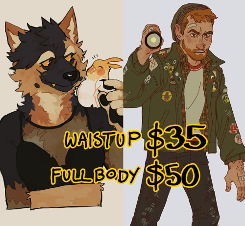 rrhaes:updated commission info! email me at ryanh.art@ outlook.comhttps://rrhaes.tumblr.com/commissi