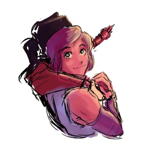 samanthadoodles:Korrasami sketch drop