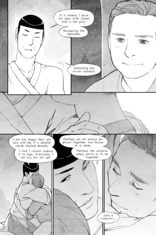 <-Page32 - Page33 - Page34-End->Chasing Your Starlight - a K/S + TOS/AOS fanbook** Link to beginning ** Link to more info **