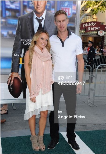 NHL WAGs — Jeff Carter and Megan Keffer with their dogs Mac