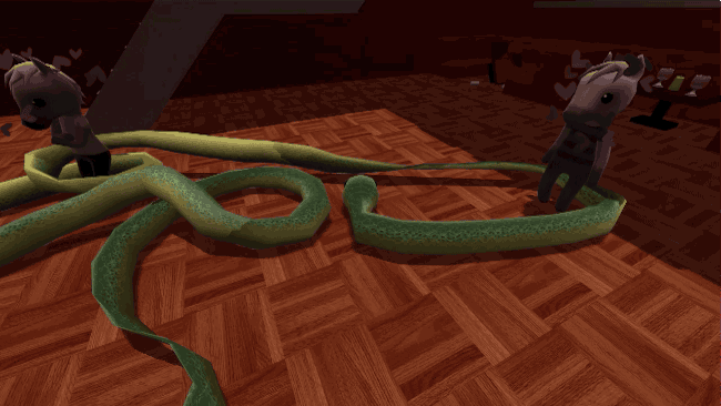 alpha-beta-gamer:  Snakedate is a ridiculous dating simulator made for the Ludum
