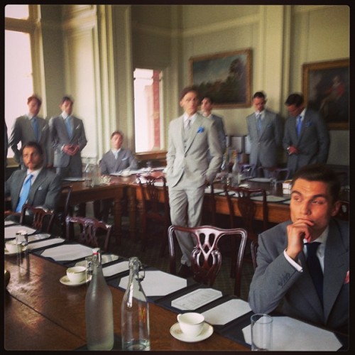 Savile Row tailors show of their skills at Lord&rsquo;s cricket ground #LCM