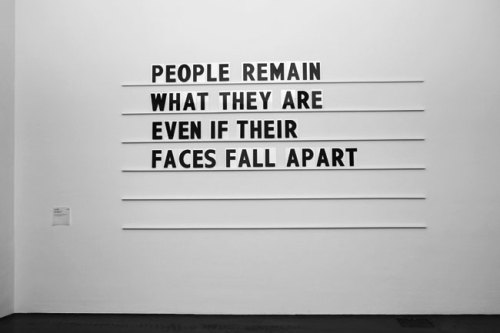 vintageanchorbooks:&ldquo;People remain what they are even if their faces fall apart.”&mda