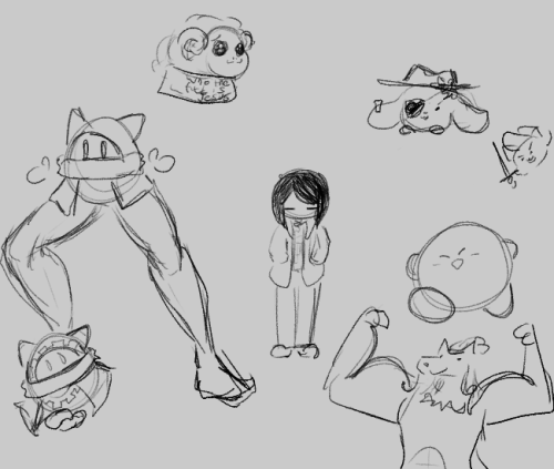 An assortment of sketches and silly things from the past few months just because.