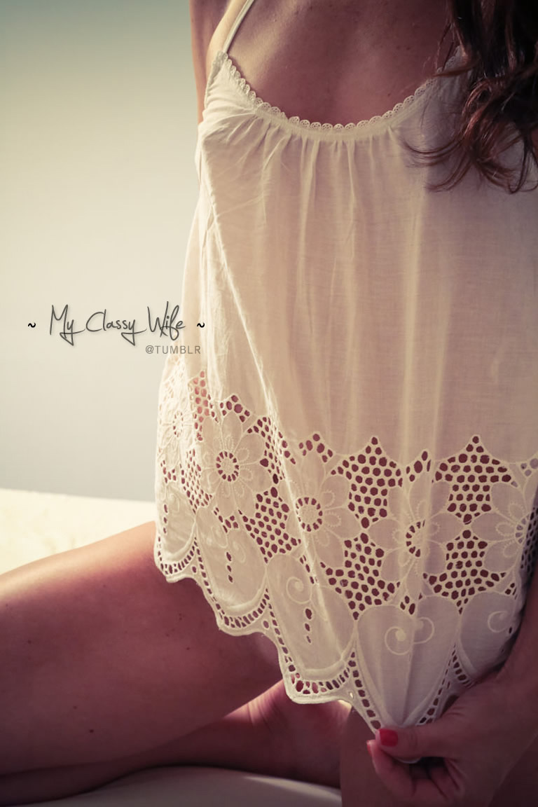 myclassywife:  Amazing body and lovely hard nipples like always! 