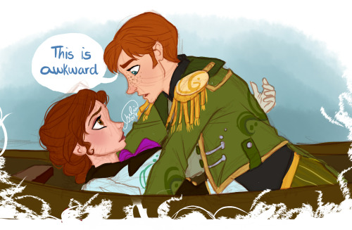 shybowtie:princess-anna-sexual:princepeterwolf:Genderbent Frozen by JuliaTHIS IS SO ADORABLE DO YOU 