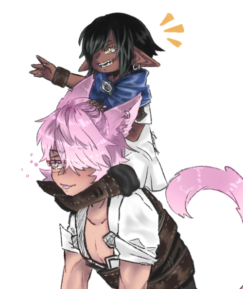 Been kinda obsessed with FFXIV lately ;v;Sorry for the inactivity..