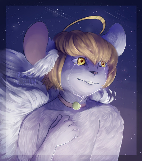 celestiala quick portrait commission for Lanadelray on Transformice!