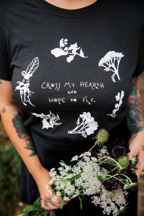 Witches’ Flying Ointment Soft Tee Shirt by witchwaytotheforest