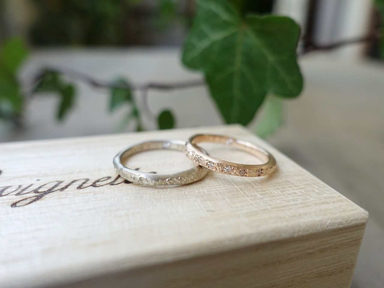 マリッジリングのセミオーダーをされたとあるお客様 婚約 結婚指輪はlovignette 東京 中目黒 代官山 マリッジリングのセミオーダーをされたとあるお客様 婚約 結婚指輪はlovignette 東京 中目黒 代官山