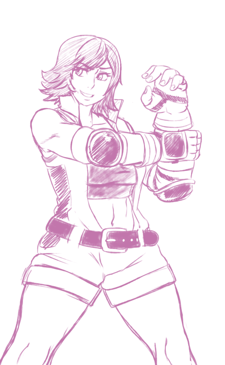 rhydwing-arts:  15$ sketch for drunkendan of asuka kazama 