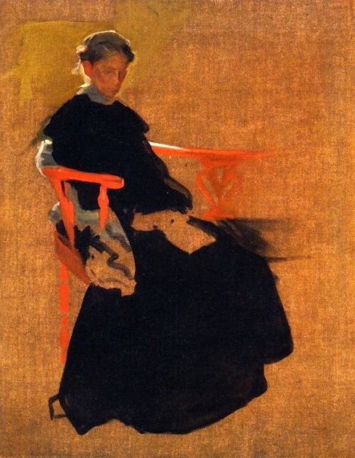 Aunt Eliza, 1905, Cecilia Beaux 327/366 Chairsimage from Female Artists in History on Facebook