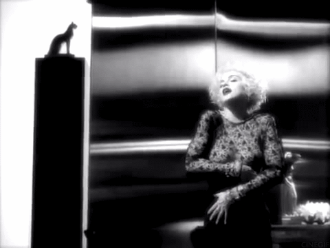 cinegif:  Vogue directed by David Fincher (1990)
