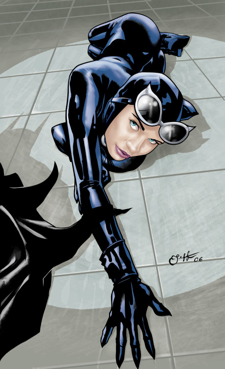 superheroes-or-whatever:  catwoman colored by ~AllJeff
