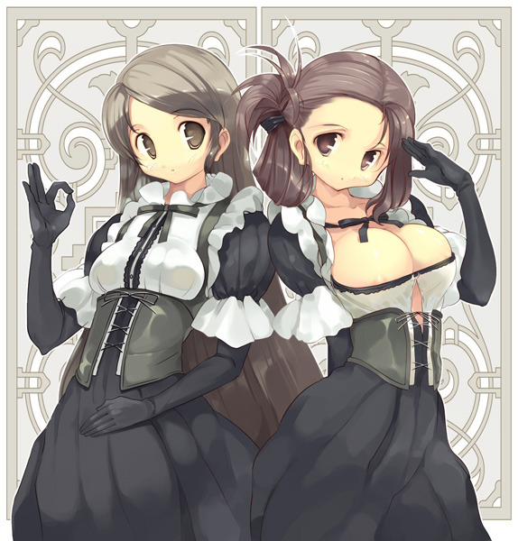 cubeshentai:  Some corsets for a request