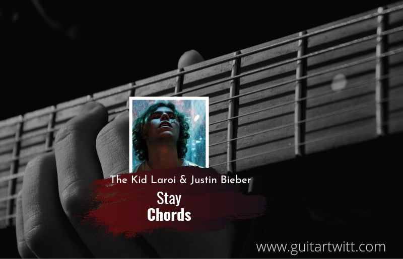 stay piano chords the kid laroi