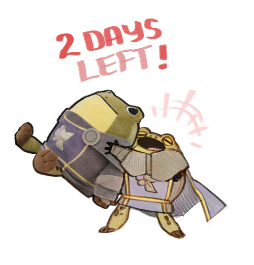 two days left to get this lovely sweet toad boy!