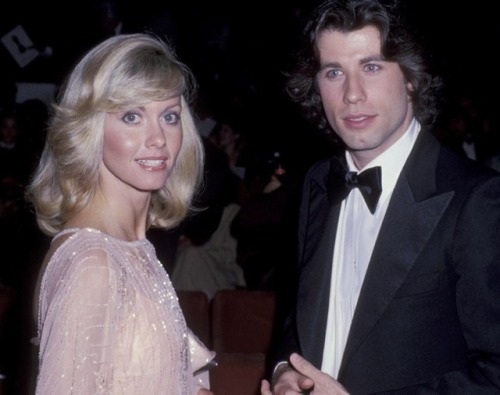 olivia newton-john & john travolta, 1978 ✨