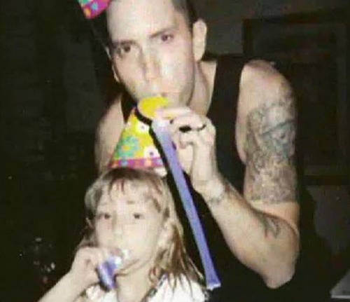 Porn Pics welcome-to-shadys-world:  Eminem & Hailie