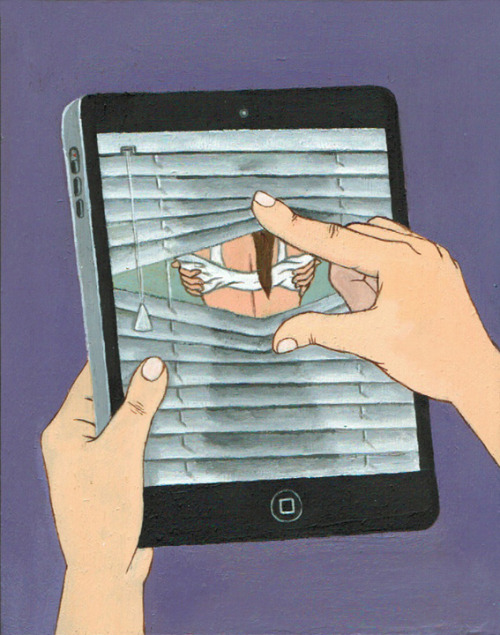 Till Tech Do Us Part by Eunsol Chang illustrates how technology interferes with romantic relati