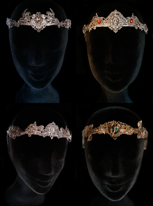 sosuperawesome:Necklaces, headbands and crowns from the AMonSeulDesir Etsy shopBrowse more curated f