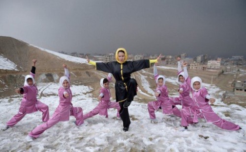 rejectedprincesses: Sima Azimi is Afghanistan’s first female Wushu trainer. She trains a group