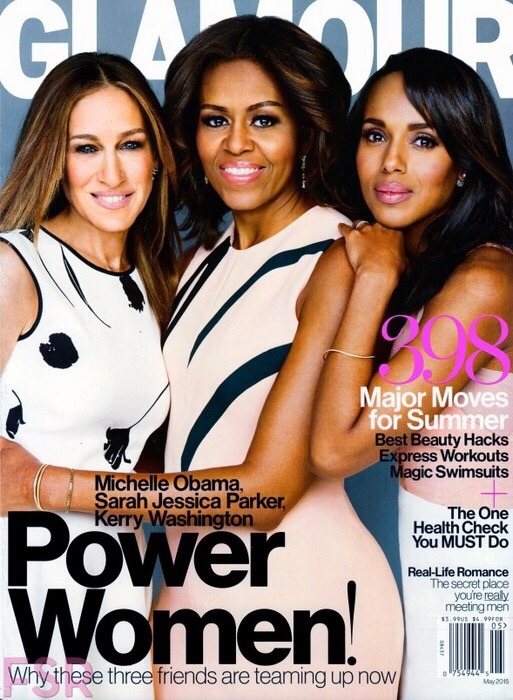 soph-okonedo:Sarah Jessica Parker, First Lady Michelle Obama, and Kerry Washington