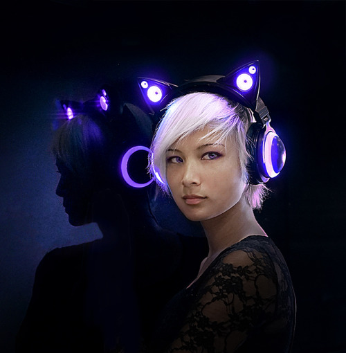 axentwear:  Pre-order your very own pair of Axent Wear cat ear headphones on our indiegogo! http://igg.me/at/AxentWear/x/7458195 A special shout out to our lovely models: Erica, Nicole, Stella, and Colin! Not only do they look awesome with Axent Wear