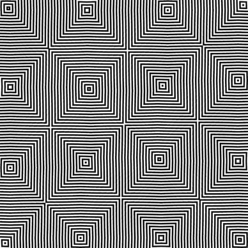 Imperfect Squares #moire #opticalillusion #black #white #square #lines #line #angles #opart