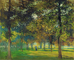 claudemonet-art: The Allee du Champ de Foire