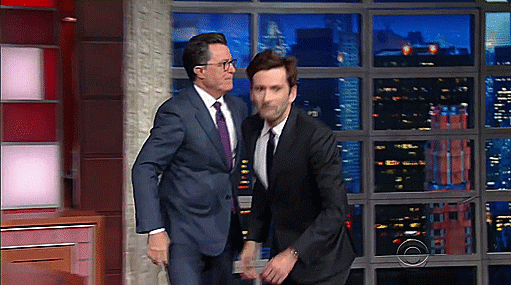 whatisthepointofyouhardy: Enter like a boss. David Tennant edition (16/?) (x)