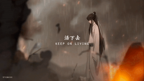 minmoyu:Hua Cheng keeping his promise and living on for Xie Lian, finding him again and again ;-;