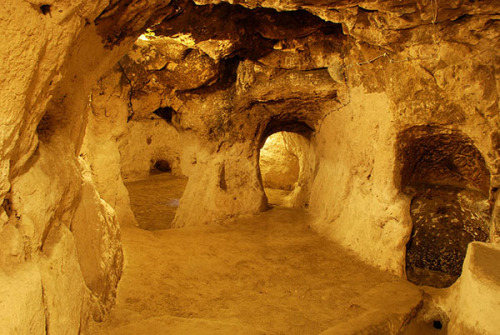 thewightknight:Man Renovating His House Discovers A Complete Ancient Underground City A 50-year-old 