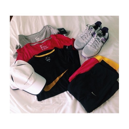 Mums got me ready for #acpe!!  #thanksmummabear #spoilt #nike #fitness #pt #trainer #woo #run #health #newgear #lad