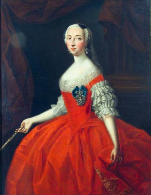 Ekaterina Razumovskaya by Georg Caspar von Prenner, 1750s