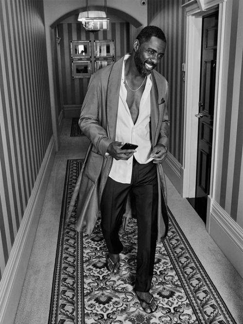 Idris Elba photographed By Victor Demarchelier For Esquire (2017)