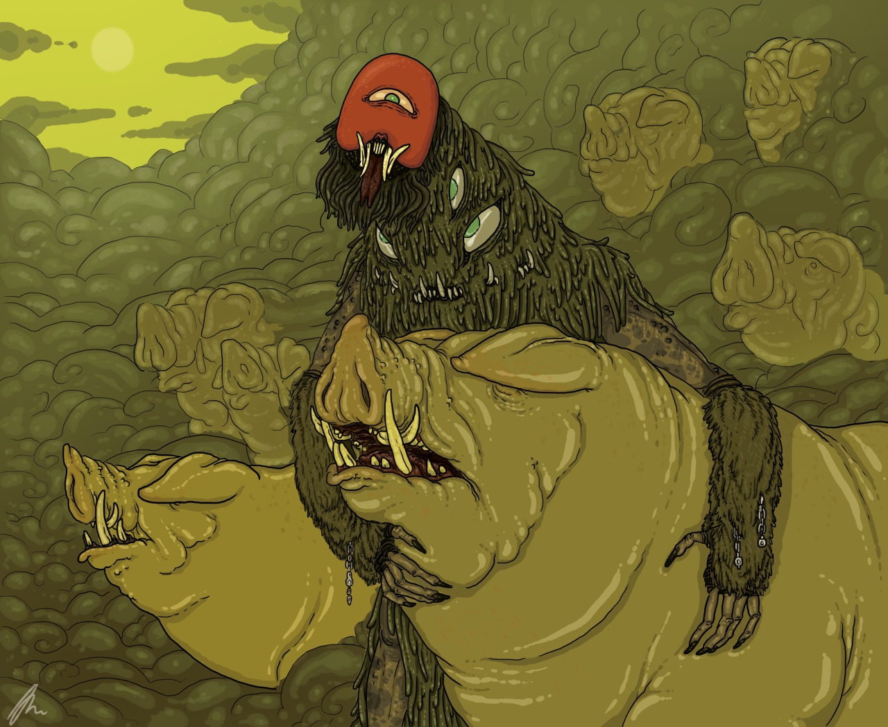wilburwhateley:  grimonomicon:  2014 ART SUMMARY2014 has been, if anything, life