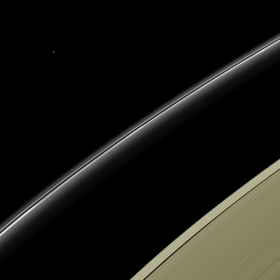 carolynporco:
“ Do you relish the notion of being a Saturnian, and gazing out from the lofty heights of Saturn at the same planets we see here from the Earth?
Then check out the image we, the imaging team on Cassini, just released today. Far in the...