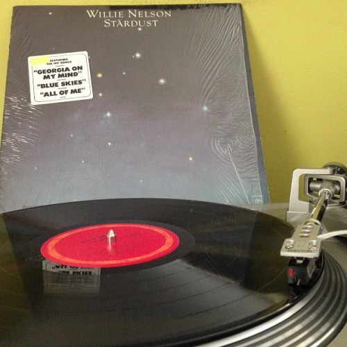 nowxspinning:  Willie Nelson /// Stardust /// Columbia 1978 #nowspinning #nowplaying #vinyl #vinylcollection #vinyloftheday #vinylcollectionpost #vinylporn #vinyladdict #vinyls #vinyligclub #vinyljunkies #vinylcollector #vinylhead #records #recordplayer