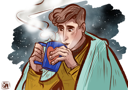 Sometimes Chekov likes having a nice mug of cocoa after his alpha shifts.&mdash;&mdash;&