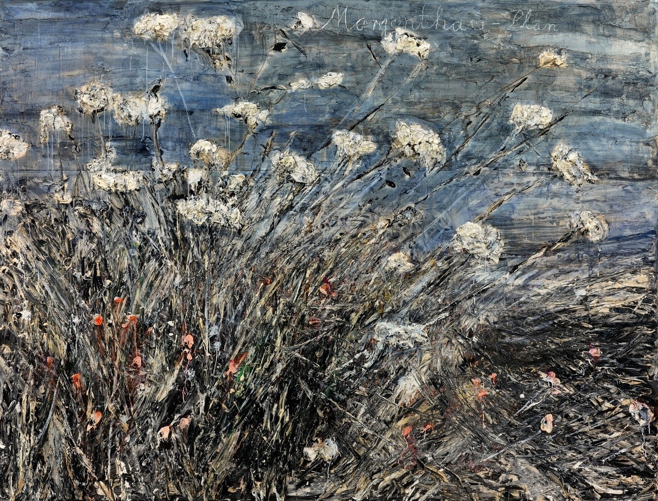 alaspoorwallace:Anselm Kiefer   (German, born 1945), MORGENTHAU PLAN, 2012. Acrylic,