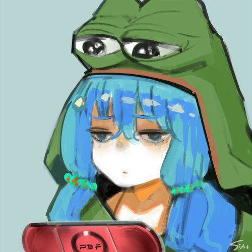 xiuhtonal:  wildlifeneko:  nozoya:  SOMEONE TWEETED ISHIDA A PEPE COMIC AND HE ASKED WHAT THE “GREEN MONSTER” IS IM YELLING“Thanks for your message. I’m happy. By the way, what is this green monster?”  WHAT HAVE YOU GUYS DONE!  i just checked